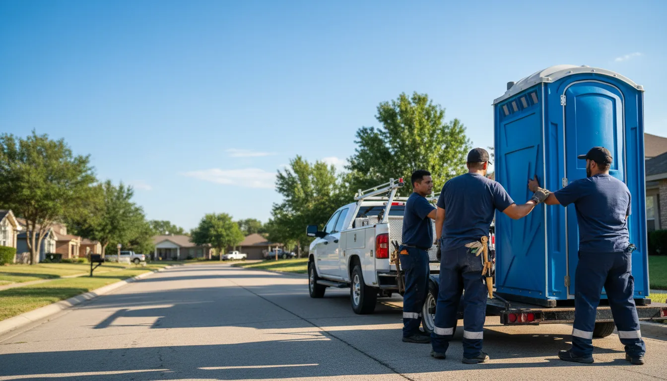 Portable Toilet Rental in Sachse, TX near me